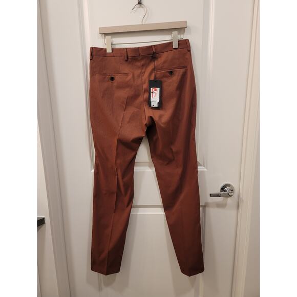 Hugo Boss Genius Trousers in Rust/Copper - Picture 5 of 10